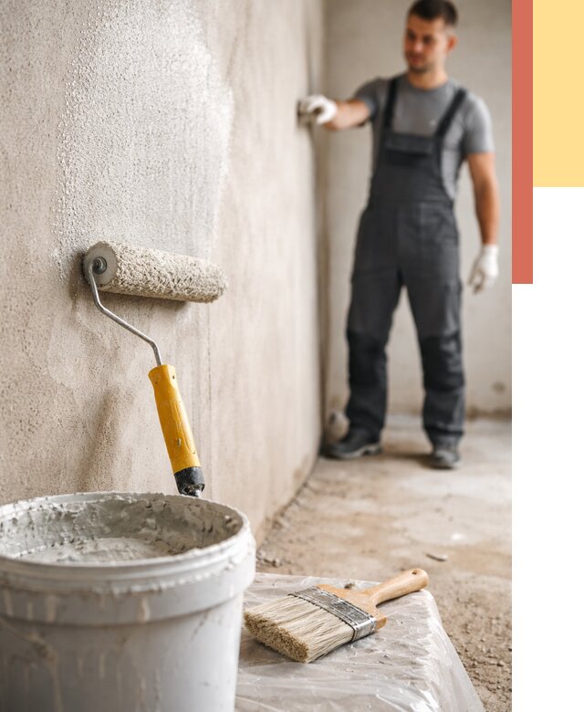 Нанесение бетоноконтакта на стены в Котласе от 4352 руб. быстро и недорого | ОТДЕЛОЧНИК-Ктл