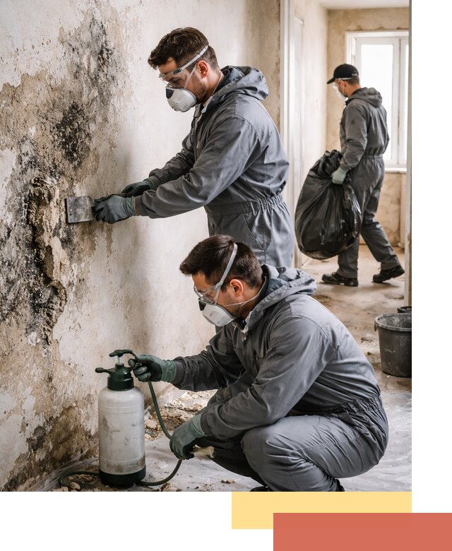 Удаление плесени со стен профессионально в Котласе