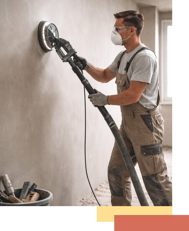 Профессиональная шлифовка стен в Котласе быстро и качественно