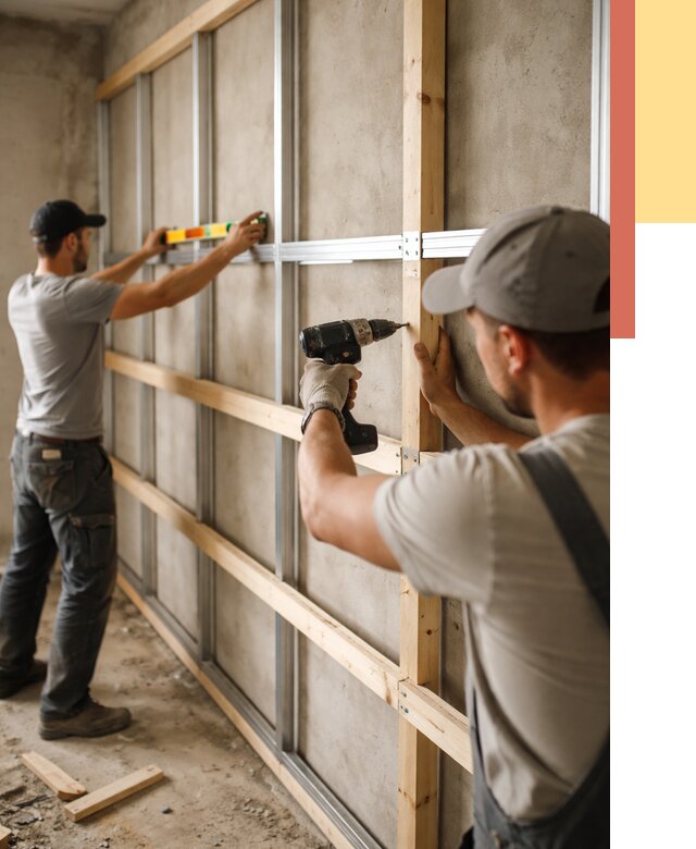 Устройство обрешетки под панели в Котласе от 2176 руб. — монтаж под ключ | ОТДЕЛОЧНИК-Ктл