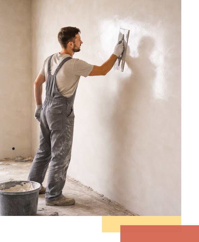 Глянцевание штукатурки стен в Котласе профессионально и быстро