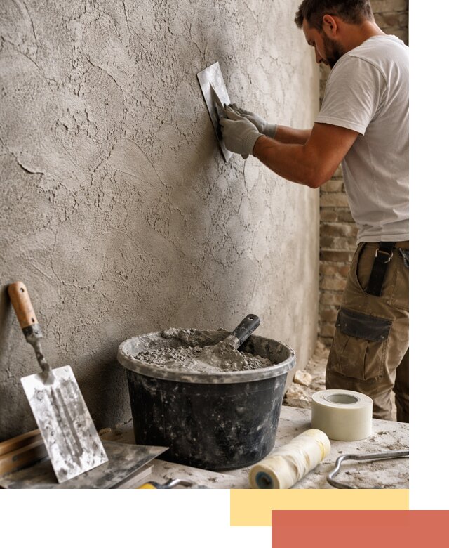 Декоративная штукатурка лофт в Котласе — отделка стен и потолков