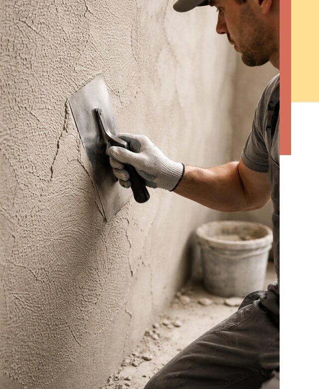 Структурная штукатурка стен в Котласе от 4663 руб. под ключ | ОТДЕЛОЧНИК-Ктл