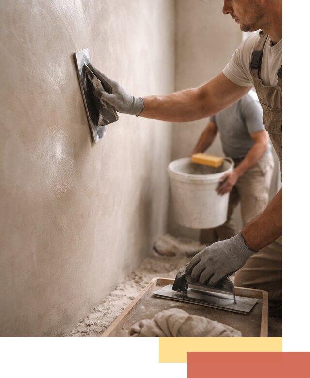 Нанесение марокканской штукатурки таделакт в Котласе