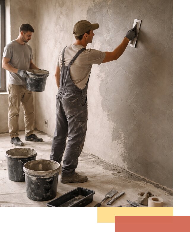 Нанесение микроцемента на стены в Котласе качественно и быстро
