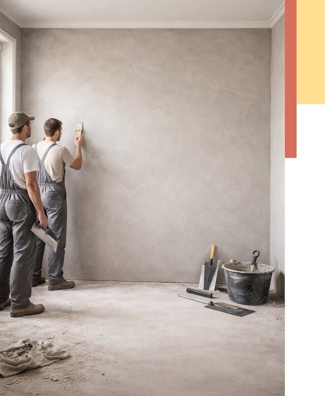 Микробетон на стены в Котласе от 1295 руб. — нанесение и отделка | ОТДЕЛОЧНИК-Ктл