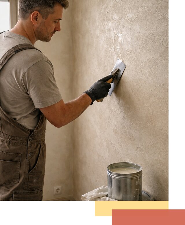 Нанесение воска на штукатурку в Котласе для защиты и блеска