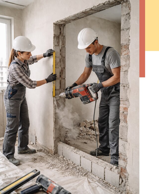 Создание проемов в стенах в Котласе от 6736 руб. — алмазная резка и расширение | ОТДЕЛОЧНИК-Ктл