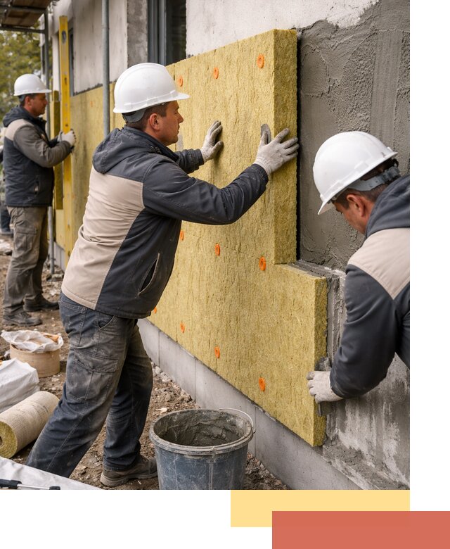 Утепление стен минватой в Котласе — тепло и звукоизоляция