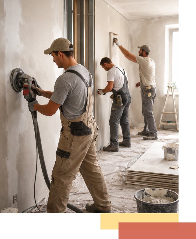 Профессиональная отделка стен в Котласе качественно и в срок