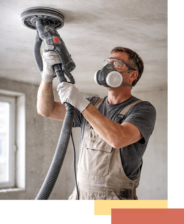 Шлифовка потолка в Котласе — качественная подготовка под отделку