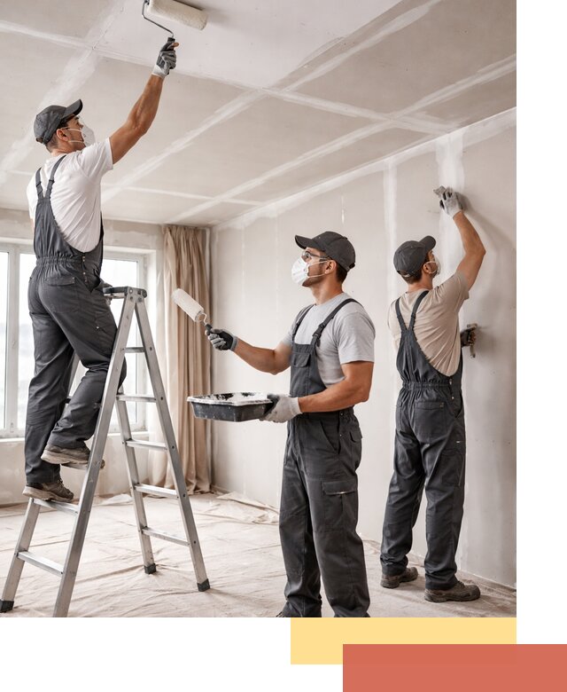 Покраска потолка из гипсокартона в Котласе качественно и недорого