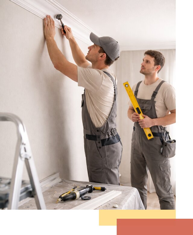 Монтаж потолочного плинтуса в Котласе качественно и быстро